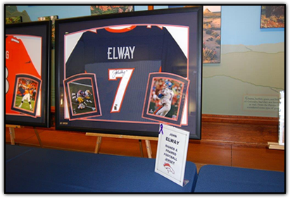 John Elway auction item