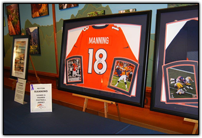 Peyton Manning auction item