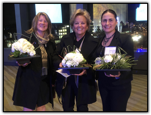 Courtney Walsh, Maureen Shul and Cathy Garcia.