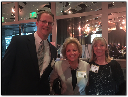 Dr. Wells Messersmith, Maureen Shul and Stephanie Ludwig