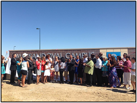 Unveiling of the Paul Sandoval Campus