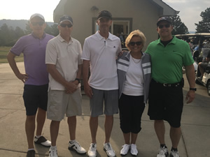 Dave Seneshen, Mick Roemer, Sam Realmuto, Maureen Shul and Jim Tsurapas