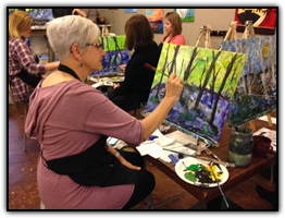 2015 sip and paint night for wings of hope for pancreatic cancer research img 5