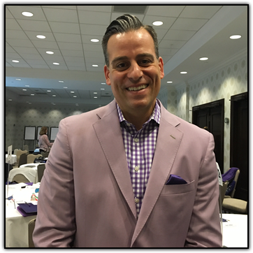 Dino Verrelli, founder of Project Purple, formed in memory of his father lost to pancreatic cancer.